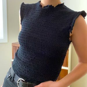 French Connection Ruched Top